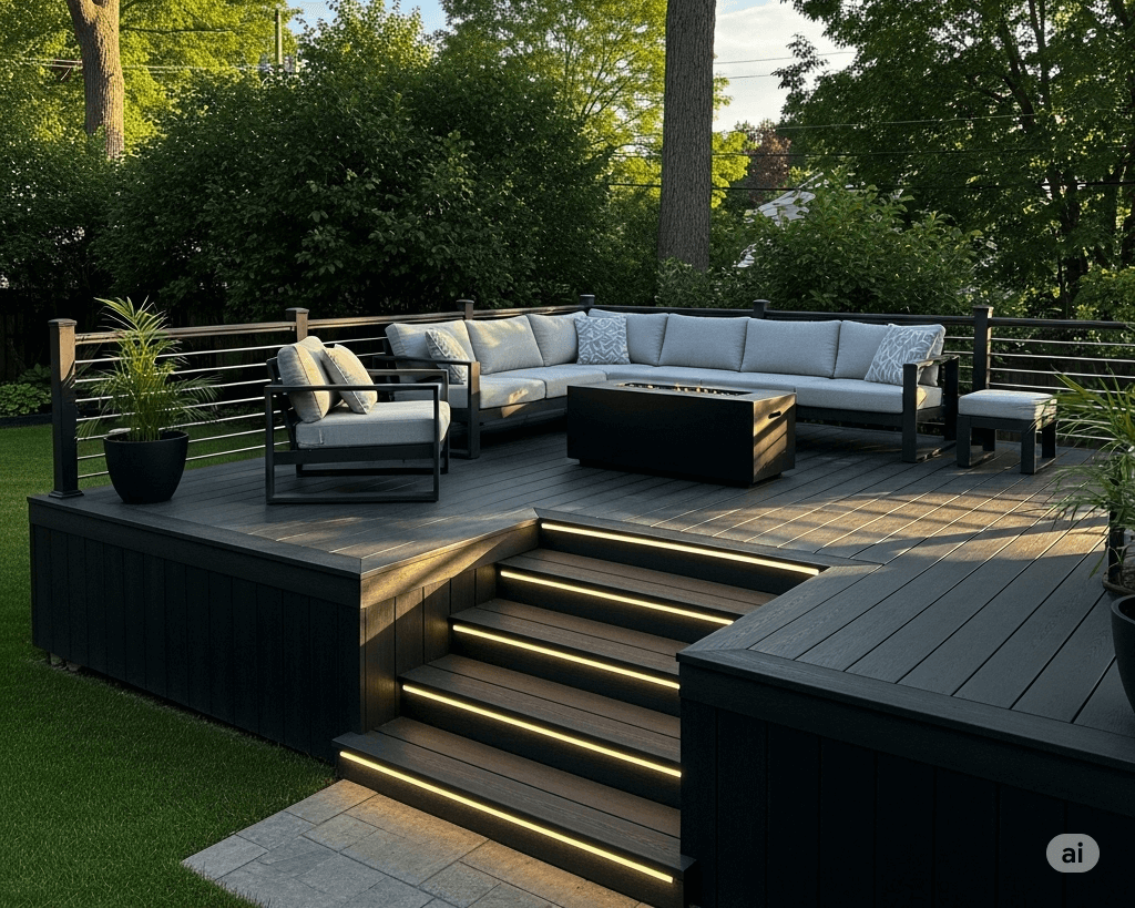 Multi-level deck