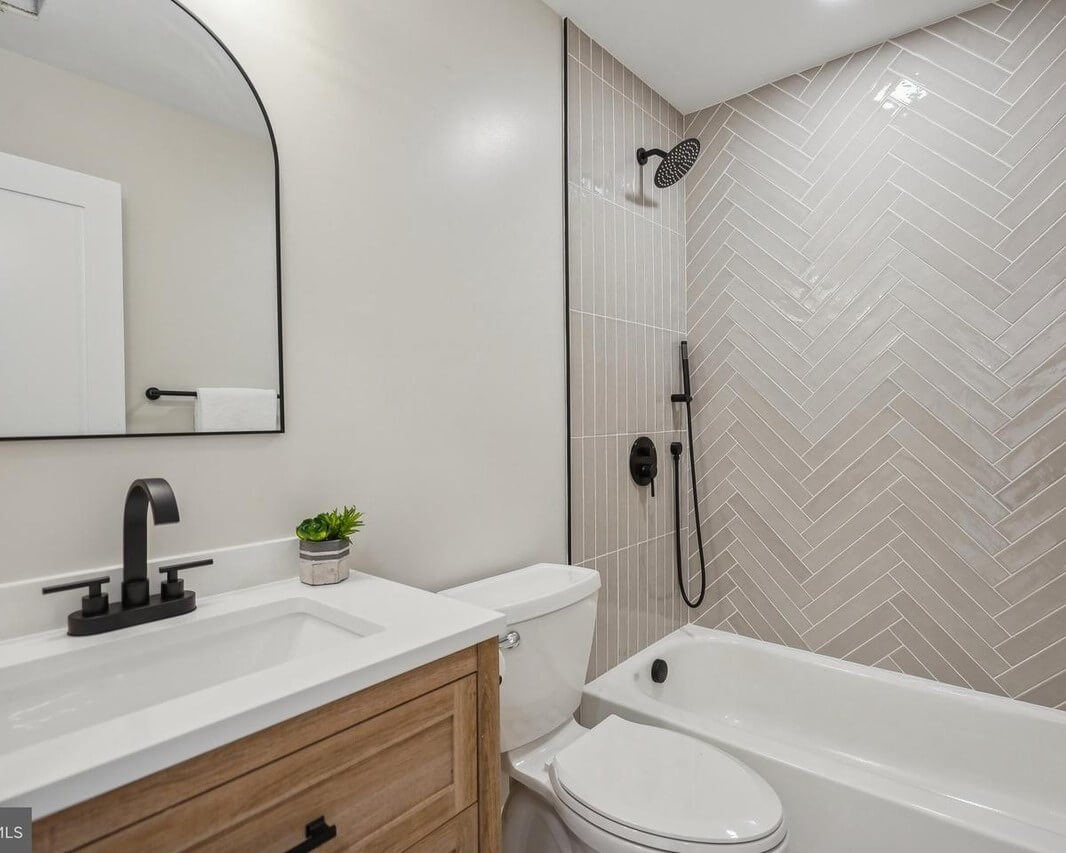 Detail shot of a 4,749 sq ft new home