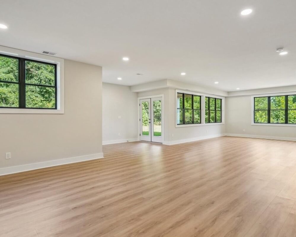 Finished basement remodel